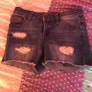 These are cat and jack 10-12 shorts.